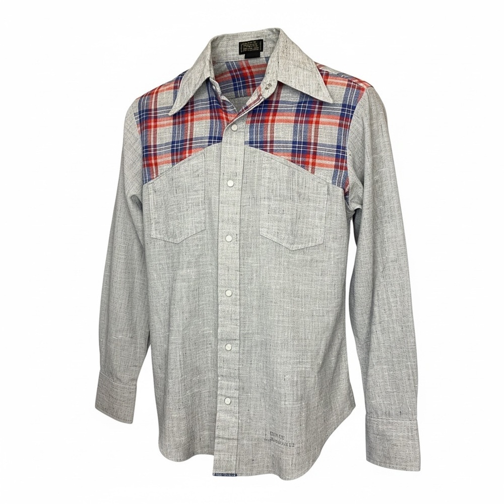 Vintage H.I.S 70s Western shirt. Boho, disco cowboy